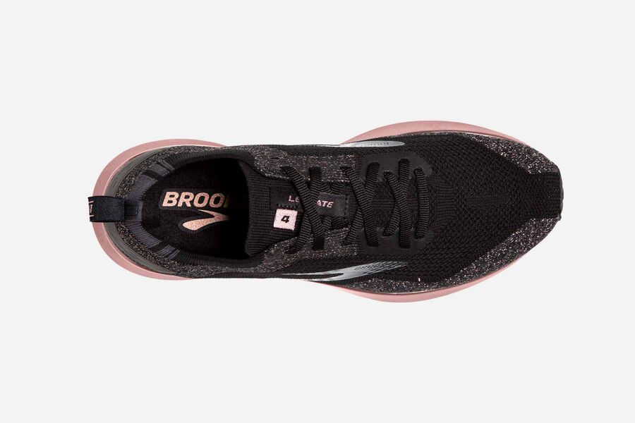 Brooks Israel Levitate 4 Road Running Shoes Womens - Black/Pink - BCD-061825